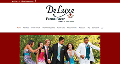 Desktop Screenshot of deluxeformalwear.com